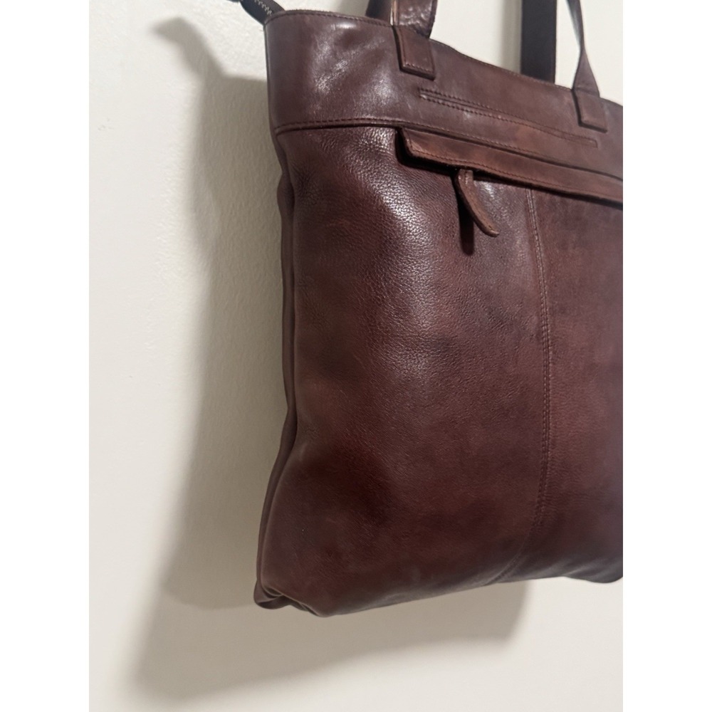 Latico Larkspur Brown Leather Tote Bag - Picture 6 of 13